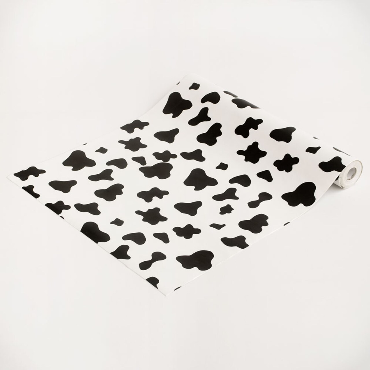 Cow Pattern Peel & Stick Self-Adhesive Vinyl Wallpaper 17.7×394